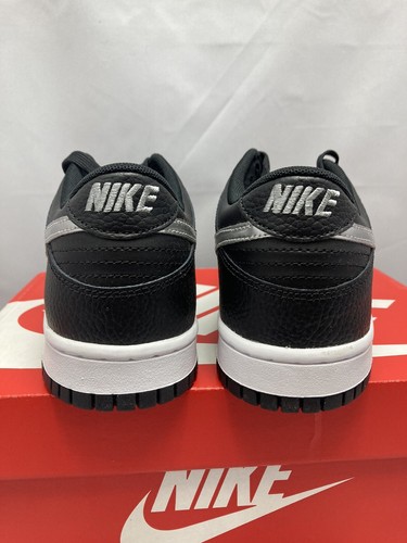 Nike Dunk Low NBA 75th Anniversary Spurs Black / Silver Size 7y Ships Fast | eBay