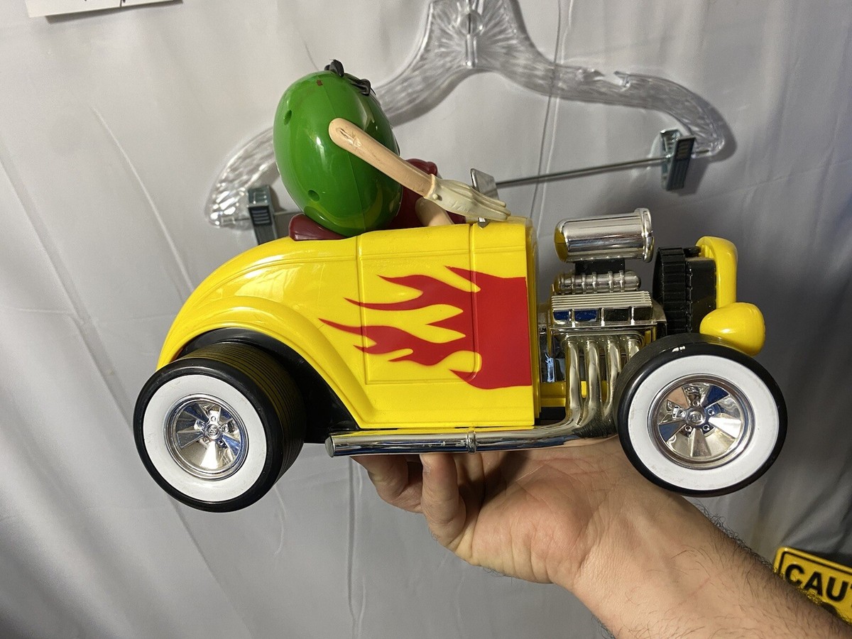 【✨希少】 M&M's エムアンドエムズ Hotrod ディスペンサー USED品 m&m's チョコレート ディスペンサー エムアンドエムズ
