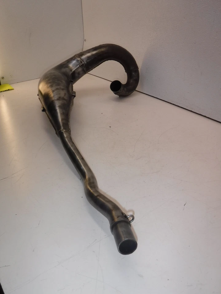 Suzuki RM125 RM125A 1978 tubo de escape fabricante de equipos originales cabezal de cámara Foto 3 de 4