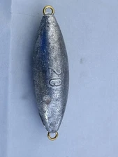 20oz Torpedo Sinkers Fishing Trolling Lead Weight Inline Tackle 5 Pieces