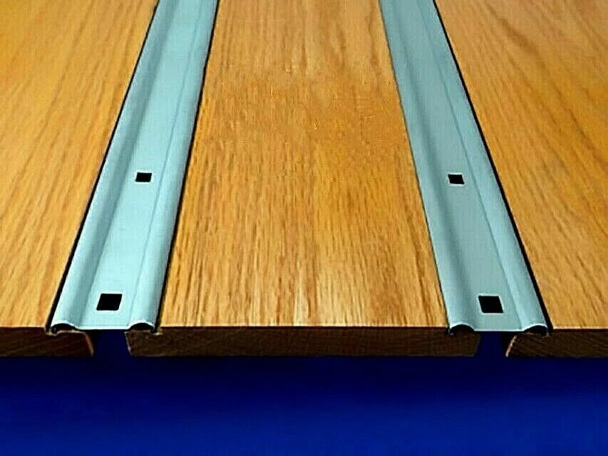 Kit de tiras de cama Chevy 1955-1957 acero Chevrolet plataforma larga camioneta escalonada para madera Foto 3 de 4