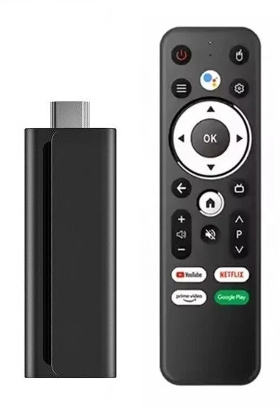 2025 Android 12 Fire Tv Stick Box 8K Wifi6 BT-Sprachfernbedienung YouTube + Apps - Bild 2 von 4