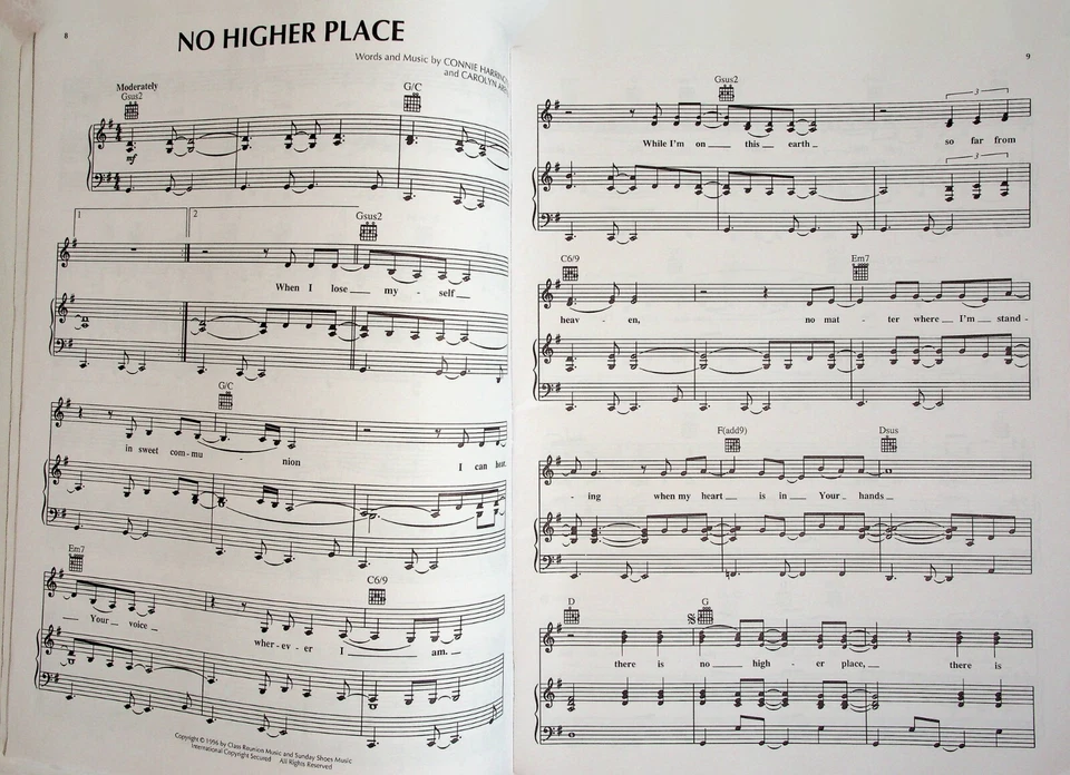 Sierra Devotion Piano Vocal Guitar Sheet Music Song Book - Image 4 of 4