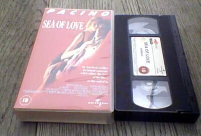 SEA OF LOVE UNIVERSAL UK PAL VHS VIDEO 1999 Al Pacino Ellen Barkin John Goodman 