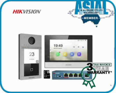 Hikvision Intercom Kit ip system DS-KIS604-S Australia