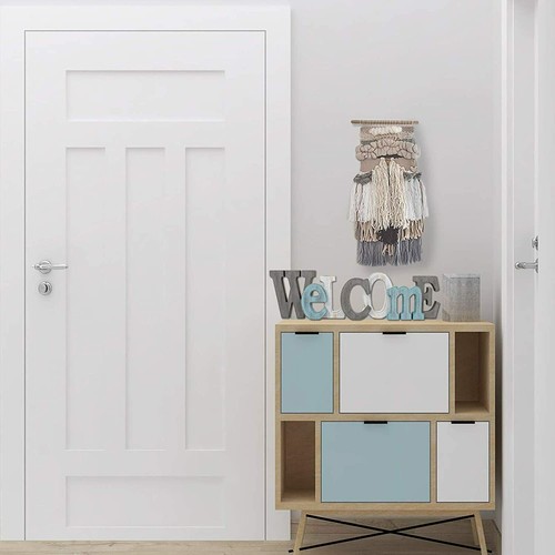 Rustic Wood Welcome / Relax Sign Decorative Cutout Word Sign Wall Tabletop Decor - 第 15/32 張圖片