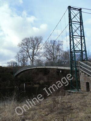 Photo 6x4 The Mertoun House Suspension Bridge Maxton/NT6130  c2010