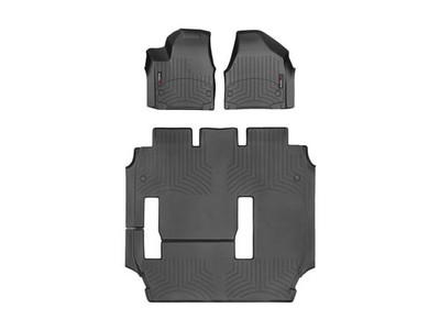 WeatherTech FloorLiner for 2020-2020 Chrysler Voyager - Full Set, Black