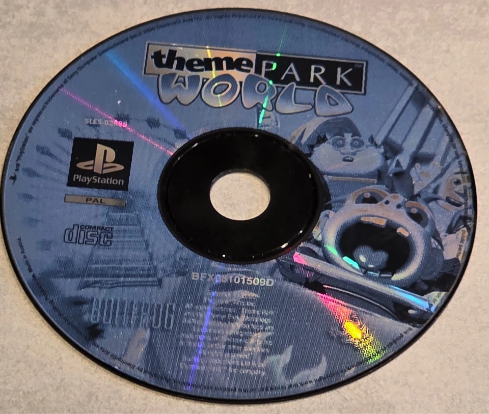 THEME PARK WORLD PLAYSTATION 1 PS1 OT - Photo 1/1