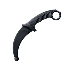 Black Rubber Training Knife 9 1 8 Overall Length 4 Blade Length Santoprene Ha...