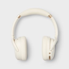 Active Noise Canceling Bluetooth Wireless Over Ear Headphones - heyday White