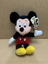 Disney World Store Exclusive 8  Mickey Mouse Mini Bean Bag Plush Stuffed Animal