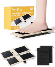 Sidekick Ankle Board,2PCS Blackboard Foot Trainer Single-Leg Balance Board An...