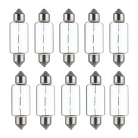 10 GlüHlampen RüCkfahrleuchte 12 V 21 W C21W Halogen Hella FüR U.A. Linde