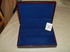 SILVERWARE FLATWARE WOOD STORAGE BOX CHEST CASE STERLING SILVER PLATE STAINLESS