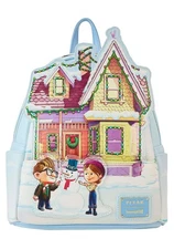 Disney Pixar Up House Holiday Light Up Mini Backpack