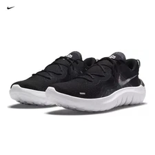 Nike Flex Run 2021 Black White Workout Running Shoe CW3408-002 Men's Size