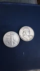 silver half dollars lot of 2