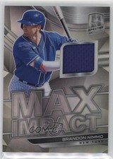2021 Panini Spectra Max Impact Materials Brandon Nimmo #MI-BM 1hn7