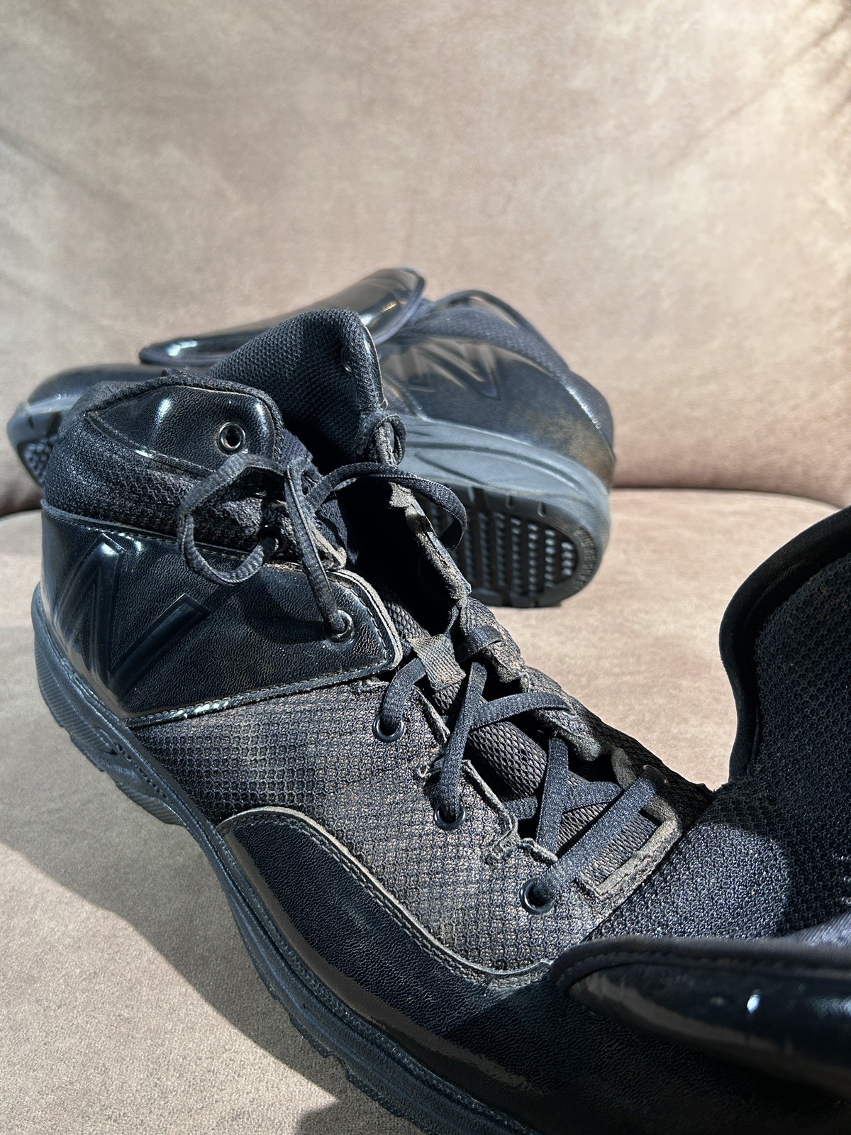 New Balance Black 460 V3 Men 12 Low-Cut Baseball Umpire Plate Shoes MU460BK3 thumbnail 5