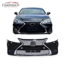 For 2009-2012 Lexus ES350 Conversion to 2019+ ES Front Bumper+fog lights