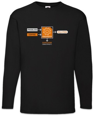 Engineer Problem Solution Langarm T-Shirt Ingenieur Mathe Maths Mathematiker I
