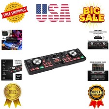 DJ2GO2 Touch Compact DJ Controller with 2 Dec...
