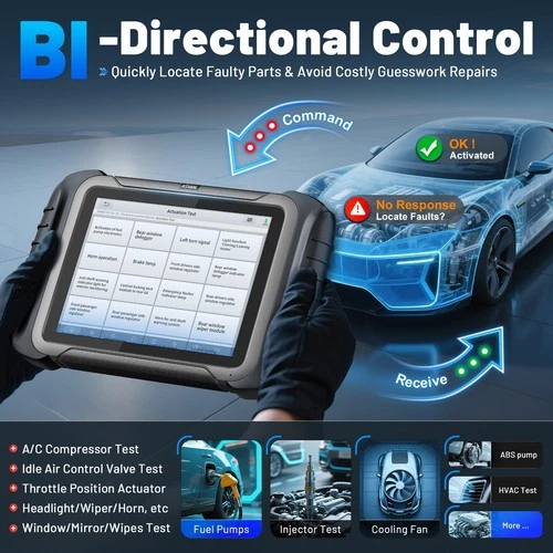 XTOOL D8S V2.0 Auto Diagnostic OBD2 Scanner E.CU Coding Topo Mapping 42+ Resets
