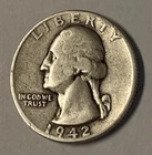 (C) *** 1942 Washington Quarter  - 90% Silver - Cheap Shipping ***
