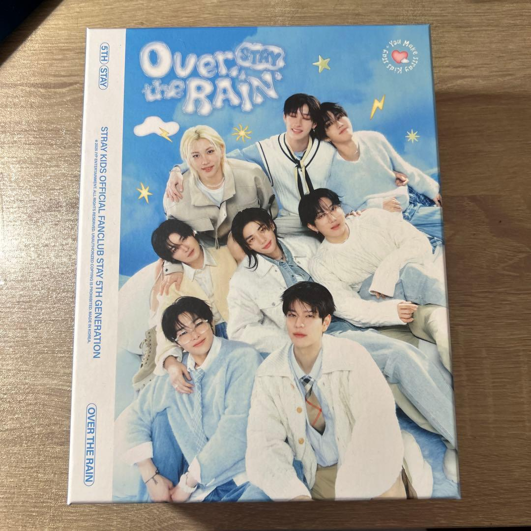 Stray Kids STAY FC 4期・5期 キット まとめ売り Stray Kids Over The Rain Stay 5th Generation Kit Official Fanclub