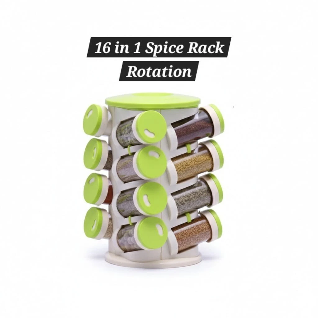 16 in 1 Rotating Spiral Spice Tower Rack Organizer
Opens in a new window or tab