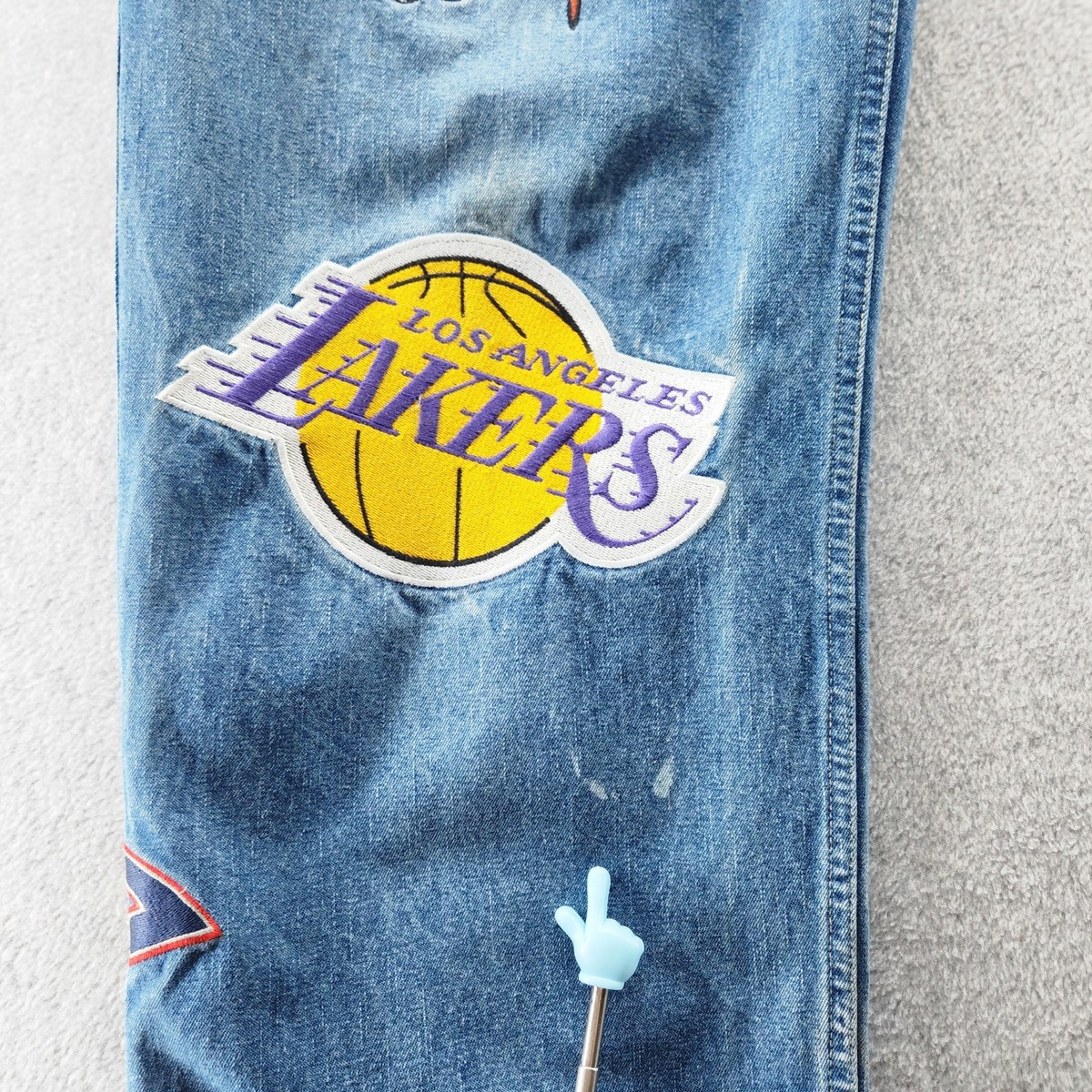 Vintage NBA Teams UNK Jeans Pants Mens 36 NBA Basketball 76ers