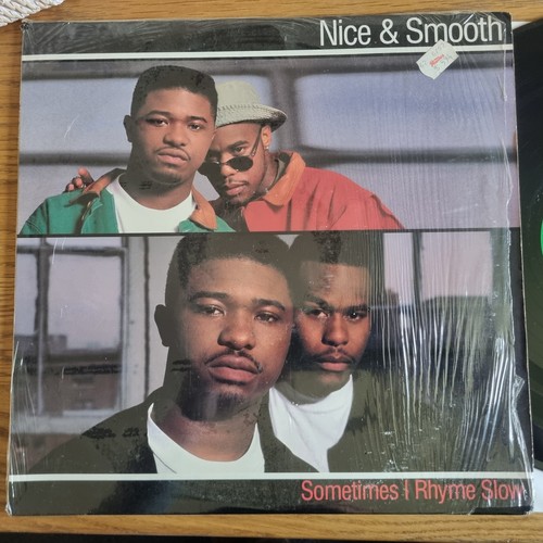 Nice & Smooth – Sometimes I Rhyme Slow 12” EP Rush Associated Labels USA Hip Hop