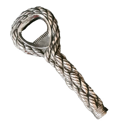 HERMES PARIS FLASCHENÖFFNER SILBER BOTTLE OPENER ROPE DESK ITEM RAVINET DENFERT