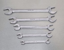 5 Pc Snap-on Sae Open-end Wrench Wrenches Vo 5 Pc Snap-on Sae Open-end Wrench Wrenches Vo