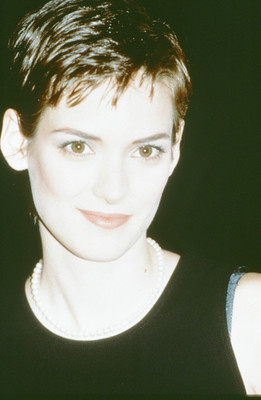 LMP73-001 1990s Quirky Actress Winona Ryder Celeb Event 2nd Gen 35mm COLOR SLIDE