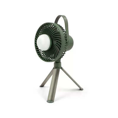 Camelion Wiederaufladbarer Camping Ventilator mit LED Licht