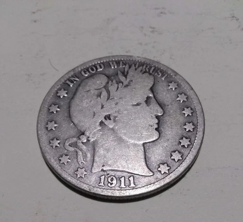 1911 S. Barber Liberty Head Half Dollar..