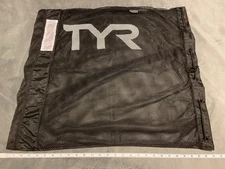 TYR Alliance Mesh Equipment Bag - Black Swim Gear Backpack – LBD2 (3)