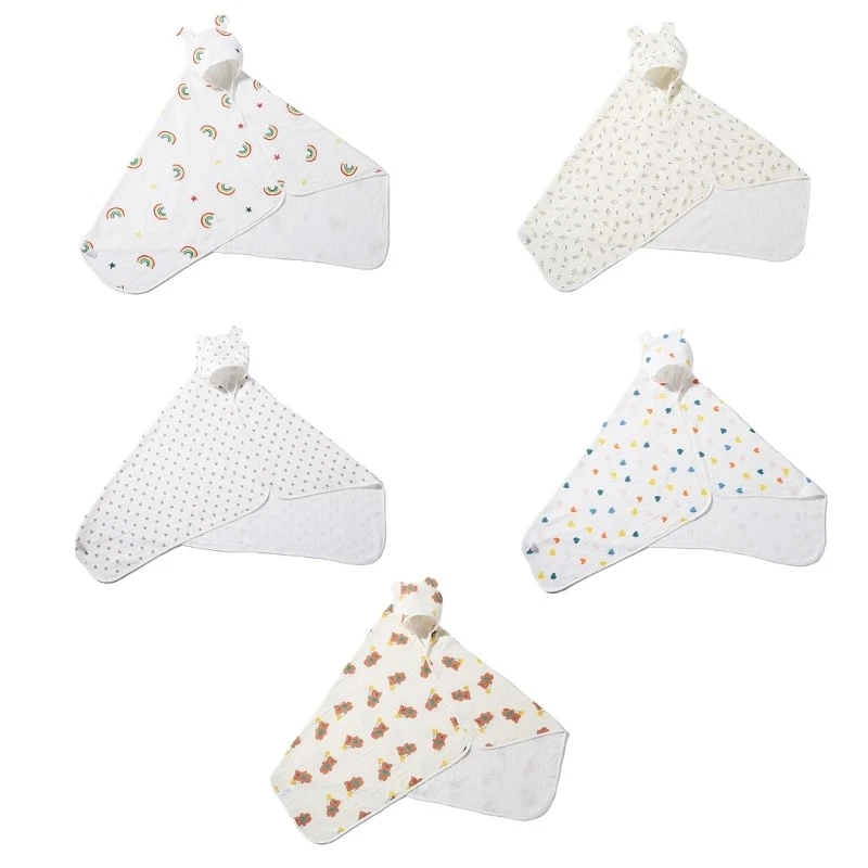 Baby Towel 50x33-inch Soft & Absorbent Baby Bath Towel for Babies Infant Gift