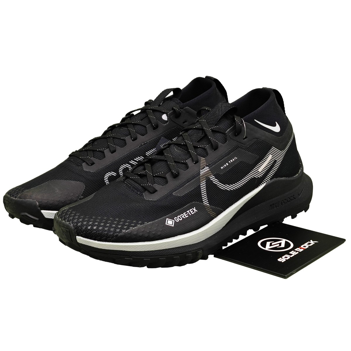 Nike React Pegasus Trail 4 Gore-Tex Black Reflect Silver - DJ7926