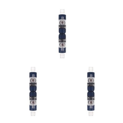  3er-Set Schnellkupplungs-Doppelhahnverbinder für Aquarienfilter,