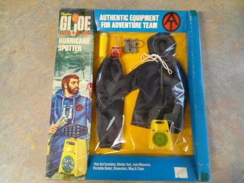 1972 GI JOE ADVENTURE TEAM HURRICANE SPOTTER SET WITH ORIGINAL BOX #7343