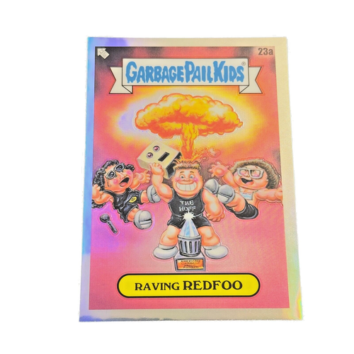 2024 Topps Chrome Garbage Pail Kids Raving REDFOO #23 Refractor GPK Music Awards