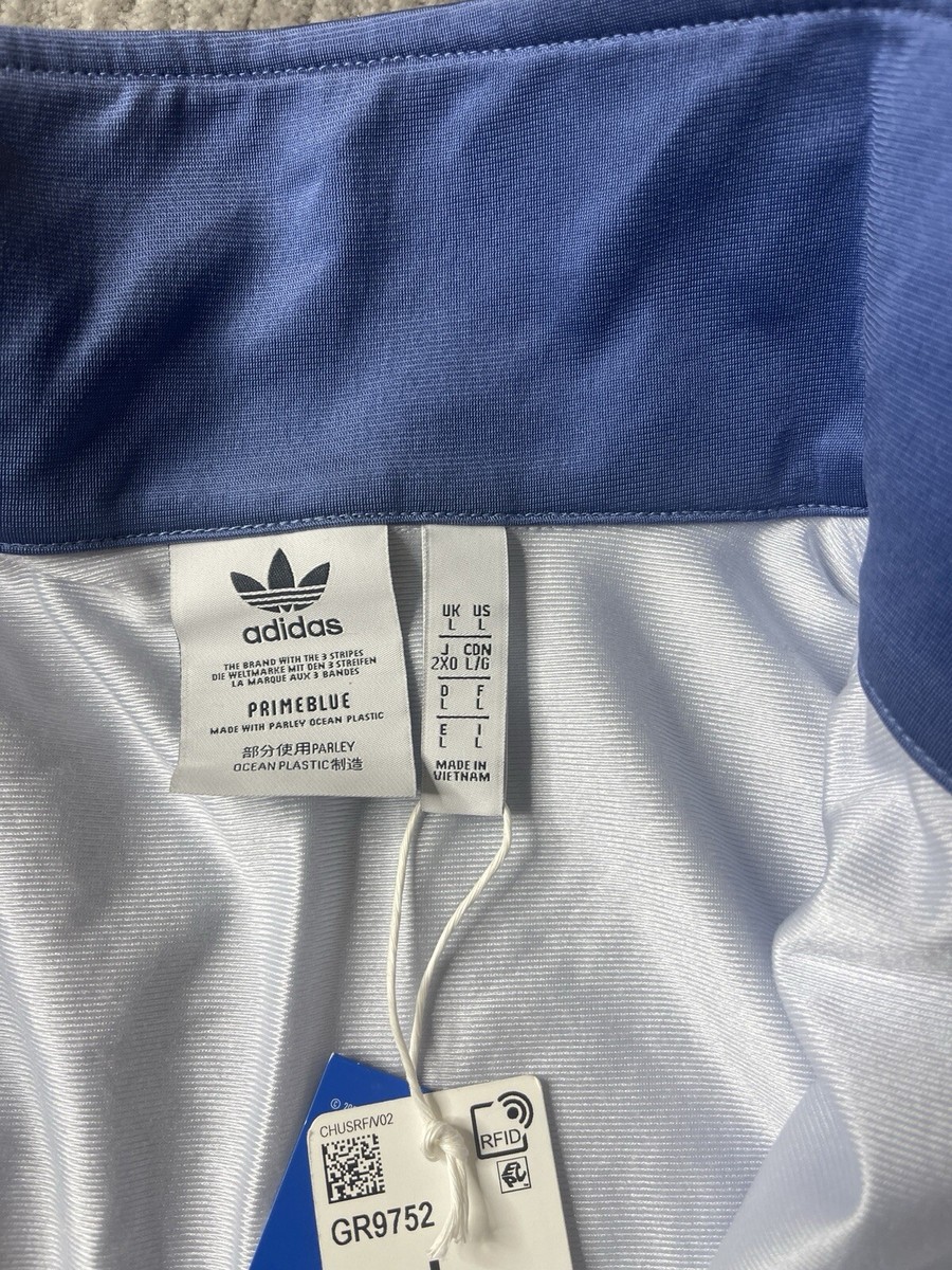 美品⭐️adidas トラックジャケット M FLORIDA 刺繍トレファイル 青 美品⭐️adidas トラックジャケット M FLORIDA 刺繍トレファイル