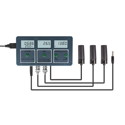 New Professional 8 in 1 Multi-parameter  Testing Meter Digital LCD I1P4