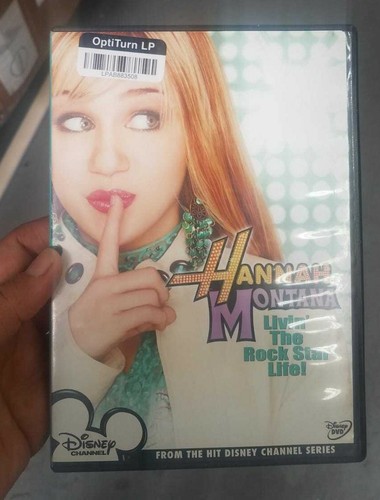 Disney HANNAH MONTANA LIVIN' THE ROCK STAR LIFE DVD (Miley Cyrus) Movie Series - Foto 3 di 4