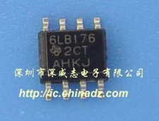 5pcs TI 6LB176 SOP-8 DIFFERENTIAL BUS TRANSCEIVERS RH