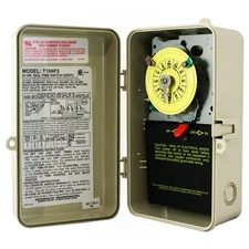 INTERMATIC Pool Spa Timer Indoor/Outdoor 220V 24hr T104P3