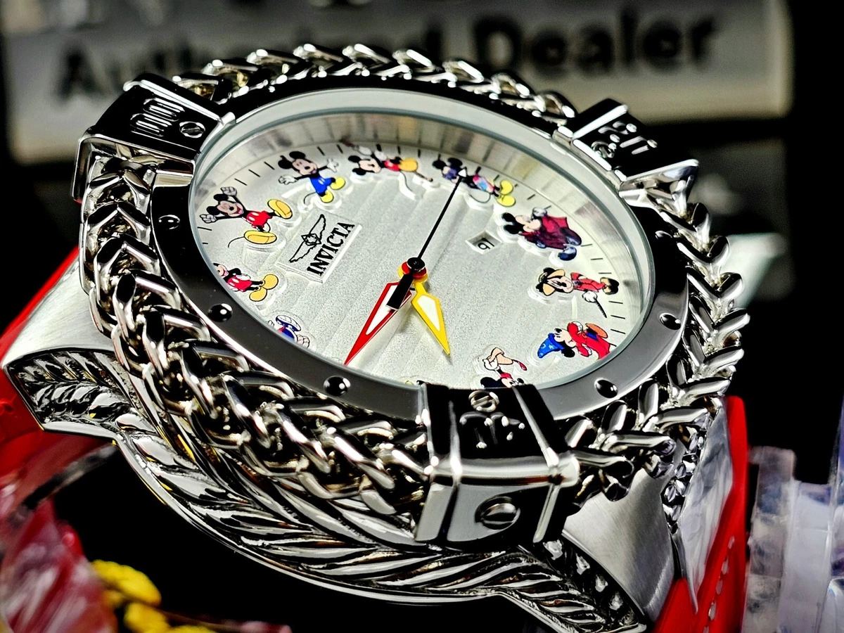 NEW Invicta 54mm Limited Ed Disney Mickey Mouse BOLT HERCULES